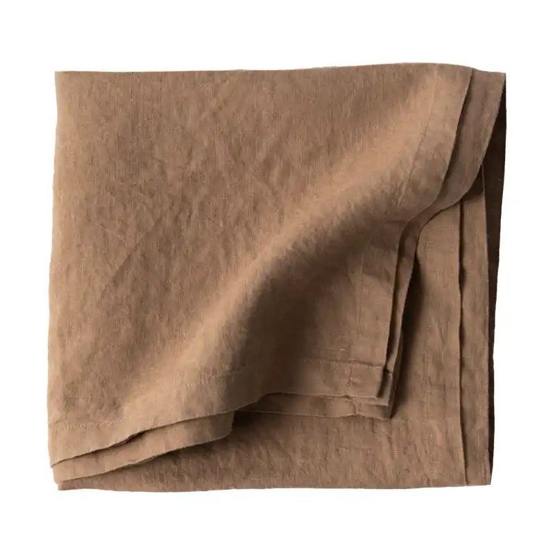 Tell Me More tablecloth 145x145 cm, Bleached white Trusted Brand