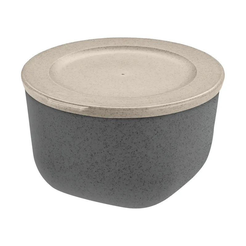 Connect bowl with lid 1 L biocircular thermoplastic, Nature desert sand Special Discount