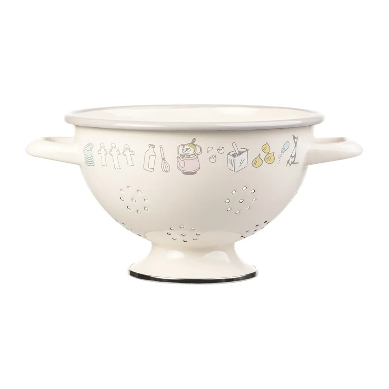 In Demand Moomin colander enamel Ø20 cm, Bon appétit