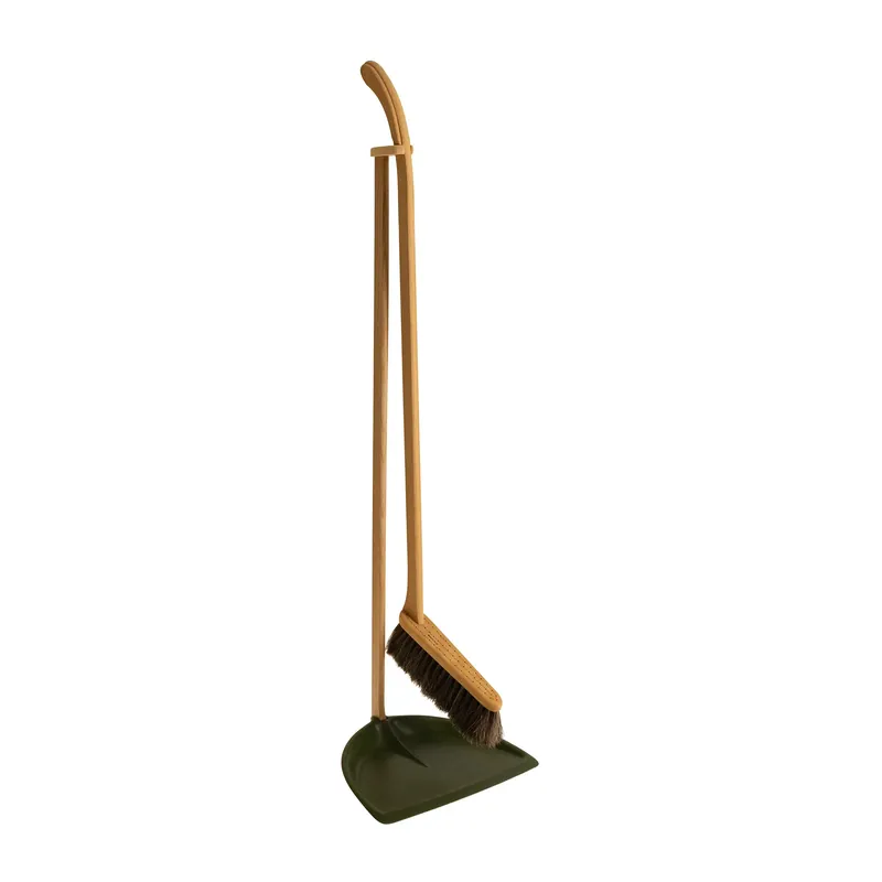 Fan Favorite Iris Hantverk dustpan & brush set, Grafitblack