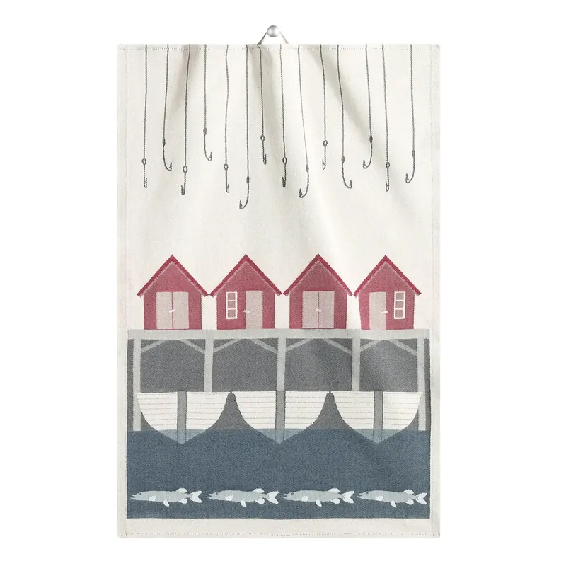 Genuine Fiskeläge kitchen towel, 35x50 cm