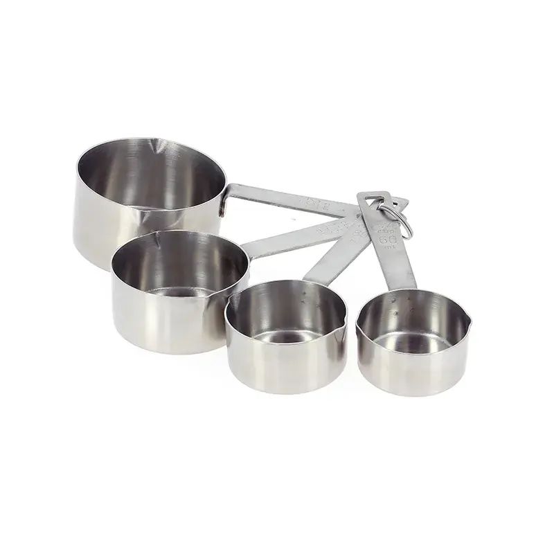 Price Cut De Buyer measuring cups 60-250 ml 4 pieces, stainless steel