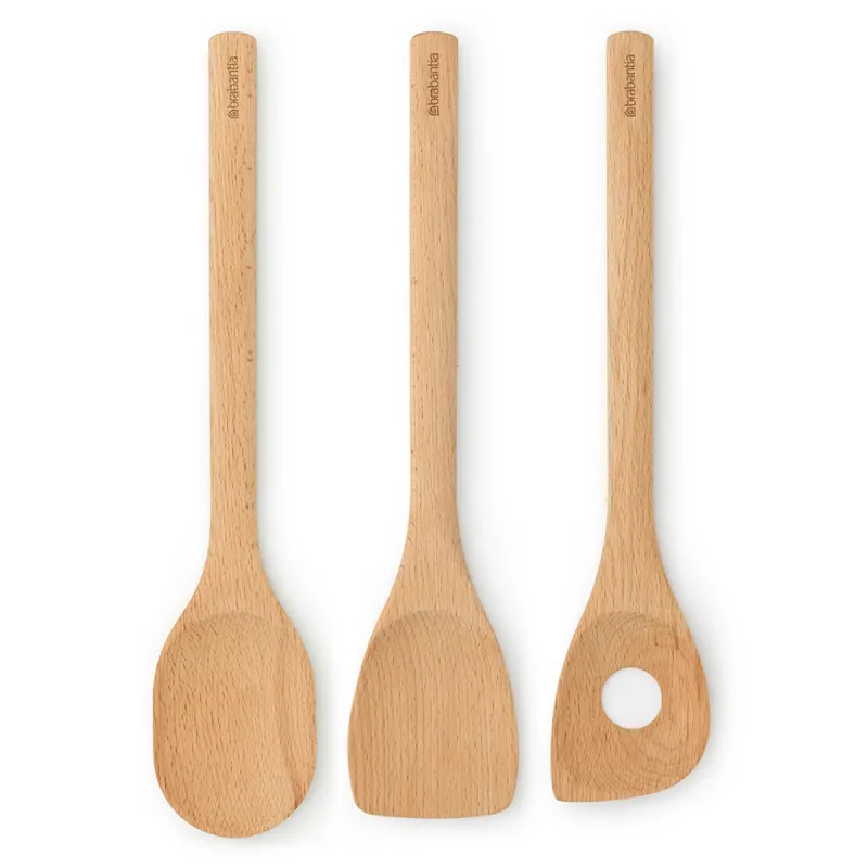 Get Yours Profile kitchen tools beech wood, 3 pieces