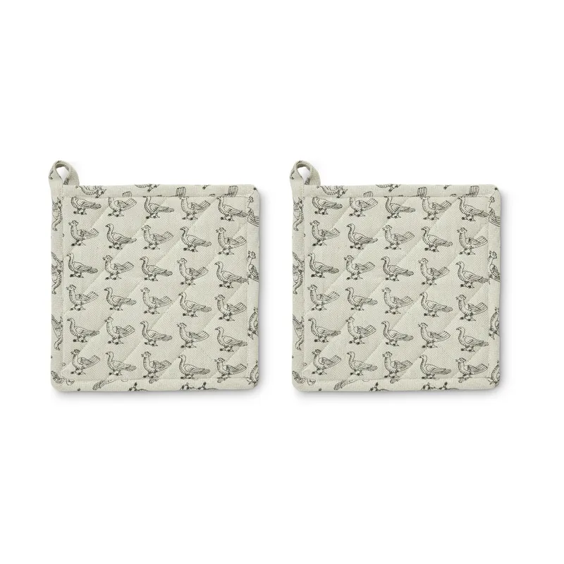 Stina Pot Holder 20x20 cm 2-pack, Beige Limited Time