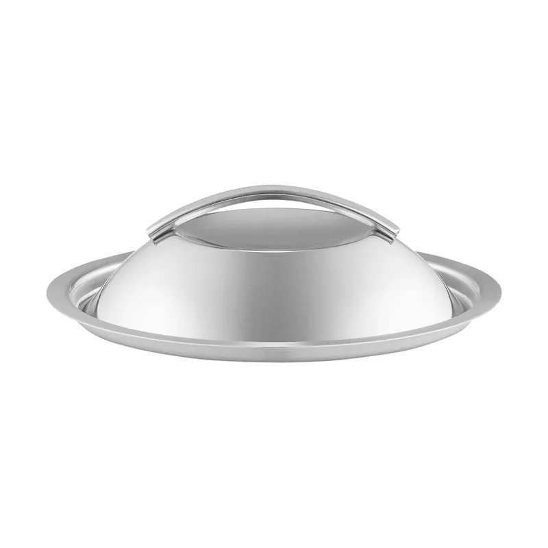 Price Drop Eva Trio curved lid recycled stainless steel, Ø20 cm