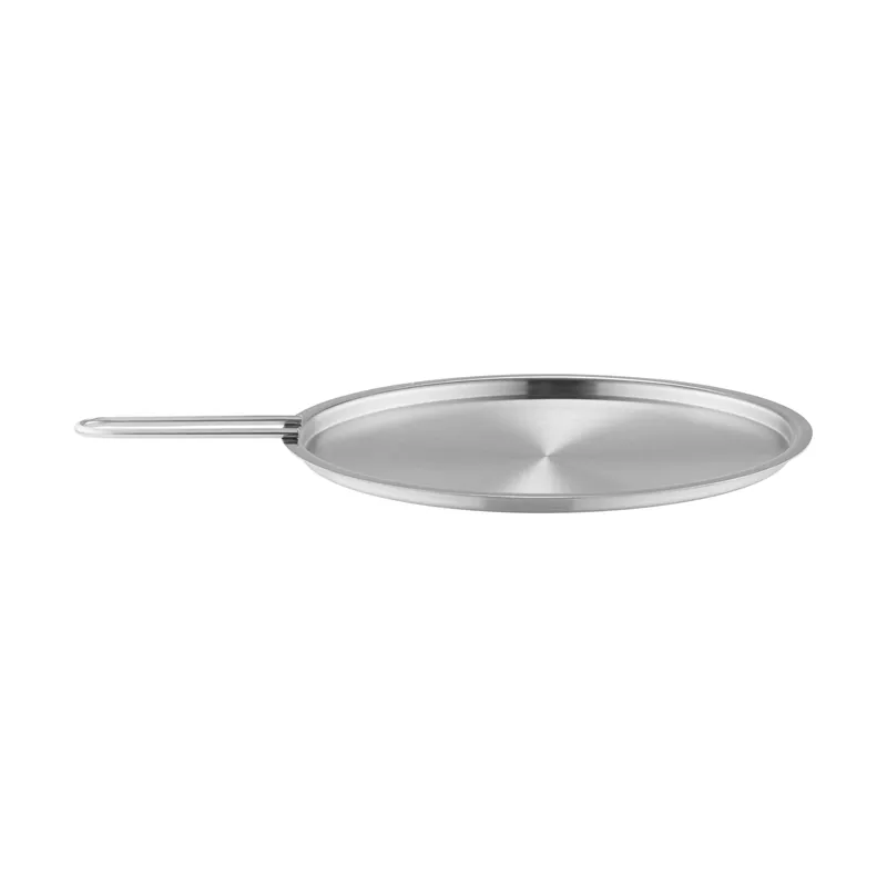 Eva Trio plate cover recycled stainless steel, Ø24 cm Free Delivery