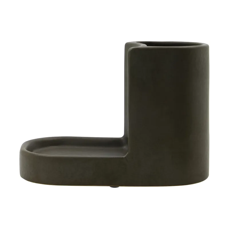Datura dish brush holder, Dark gray Secure Checkout