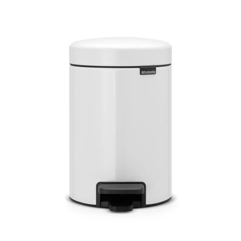 Instant Buy New Icon pedal bin 3 liter, white