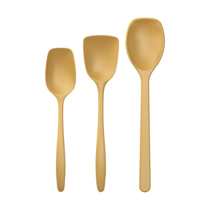Classic cooking spoon set 3 pieces, Black Limited Edition