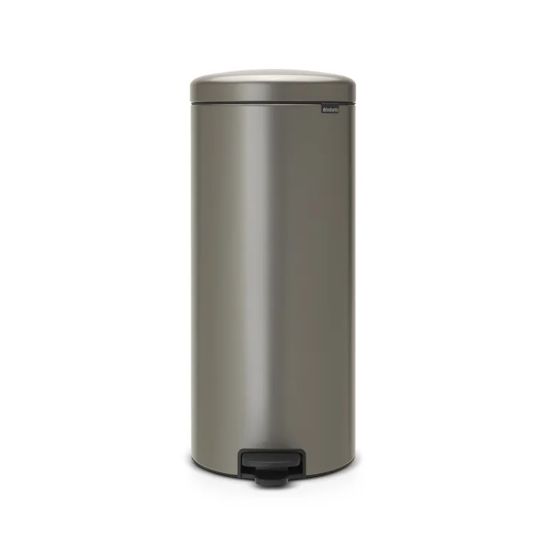 Get Yours New Icon pedal bin 30 liter, platinum