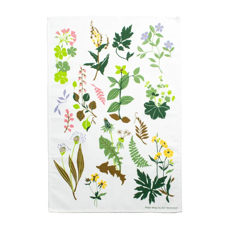 Final Sale Ängsö kitchen towel 47x70 cm, White-multi
