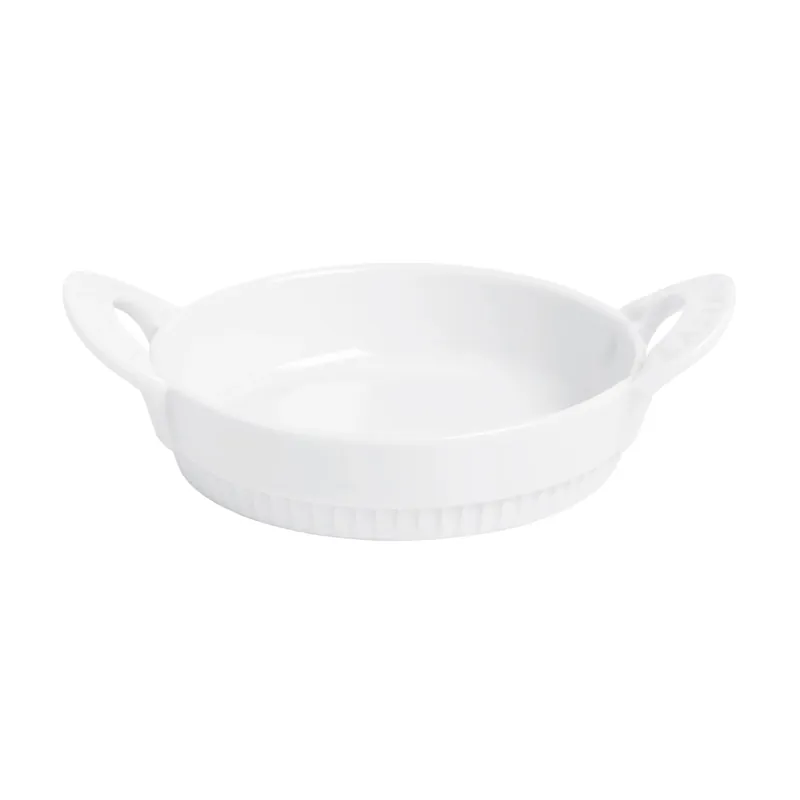 Best Seller Toulouse saucer with handle round, White