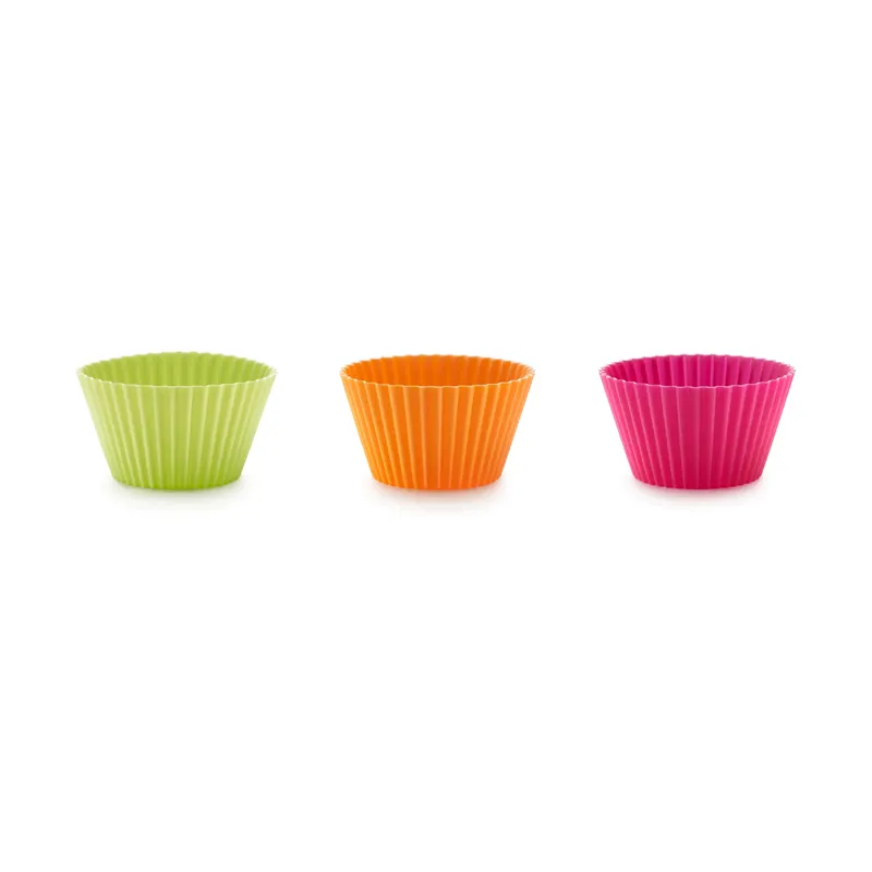 Price Drop Lékué large muffin molds silicone 6 pieces, Mixed