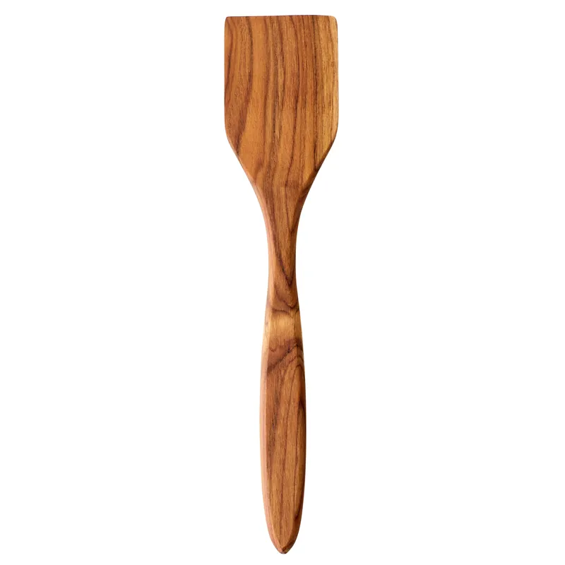 Raw spatula teak, brown Genuine