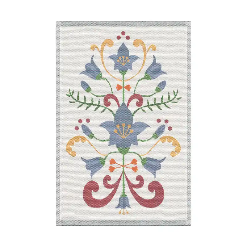 Grab Now Lindas blåklocka kitchen towel 40x60 cm, Blue-grey