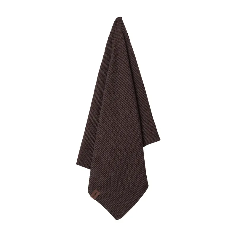 Humdakin Knitted kitchen towel 45x70 cm, Tabacco Worldwide Shipping