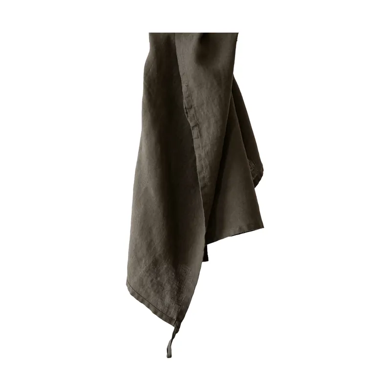 No Minimum Order Tell me more kitchen towel linen 50x70 cm, Hazelnut stripe