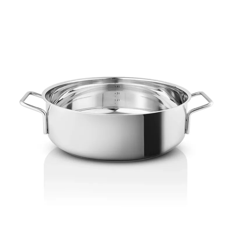 Genuine Eva Trio Stainless Steel sauté pan 2 handles, Ø28 cm