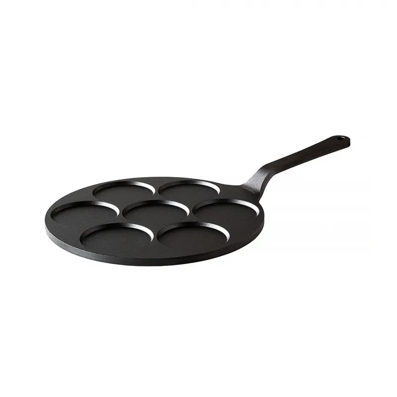 Premium Flat pancake pan 24 cm, Black