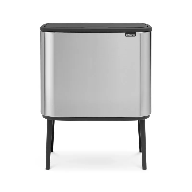 Hot Picks Bo touch bin 11+23 litre, matte black