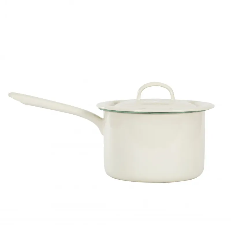 Must Have Kockums saucepan with long handle 2.3 l, Cream Lux (beige)