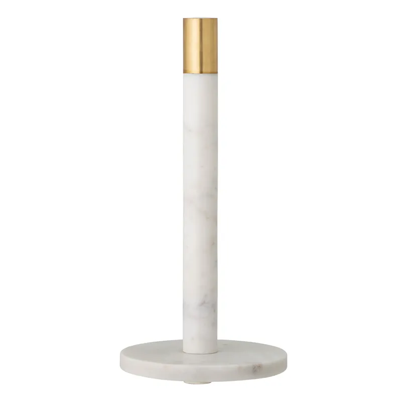 Emira kitchen paper holder marble 32 cm, white Popular