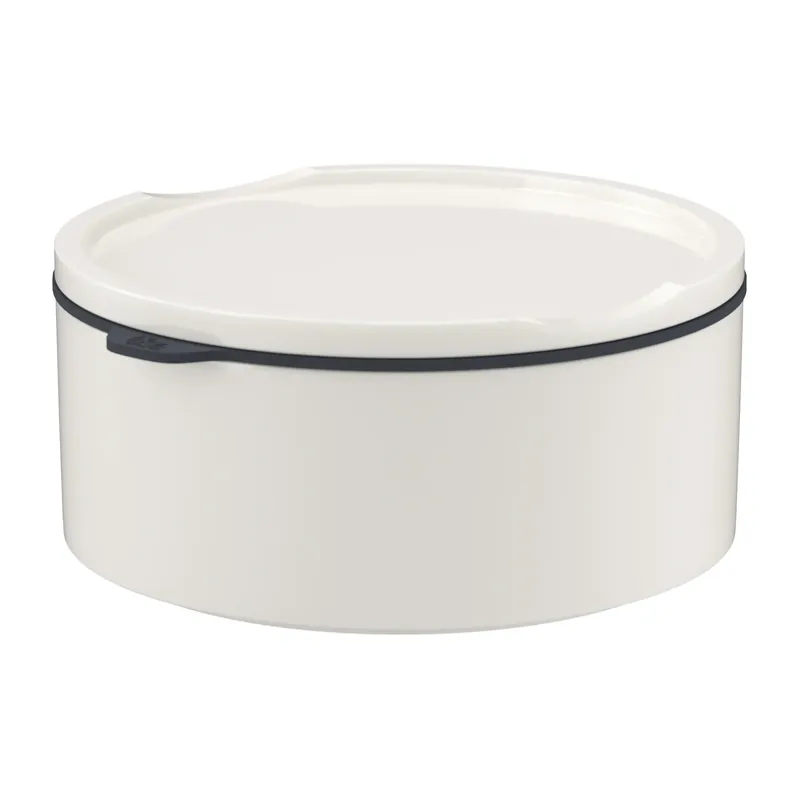 To Go & To Stay lunch box porcelain M Ø13 cm, White Big Sale
