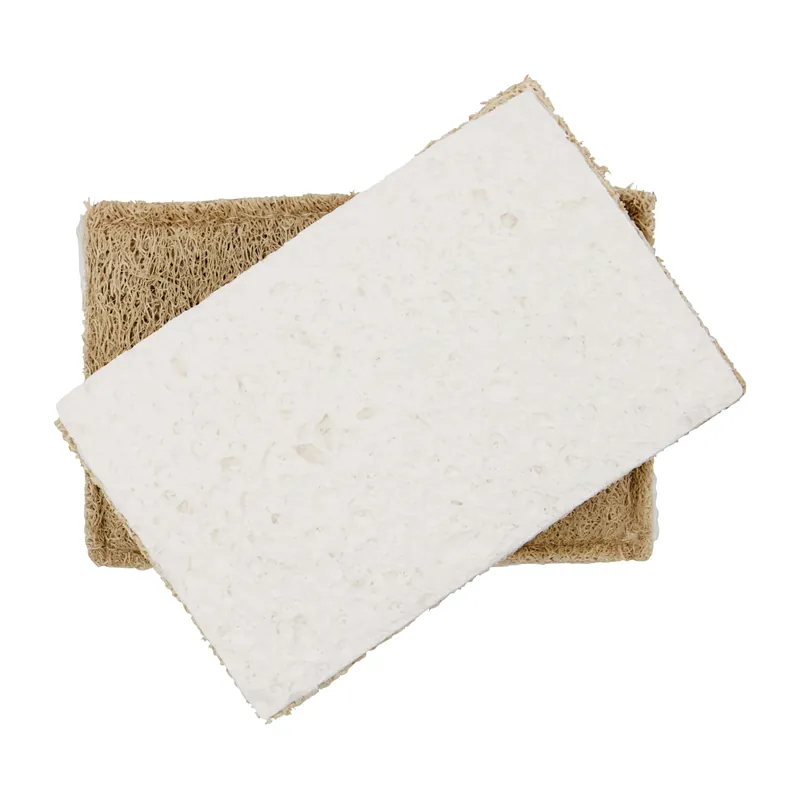 Genuine Reseda cleaning sponge 2-pack, Nature