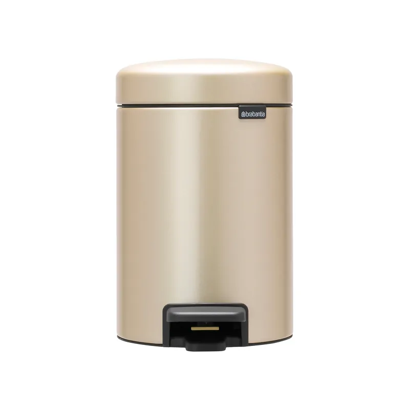 New Icon pedal bin 3 liter, white Direct From Factory