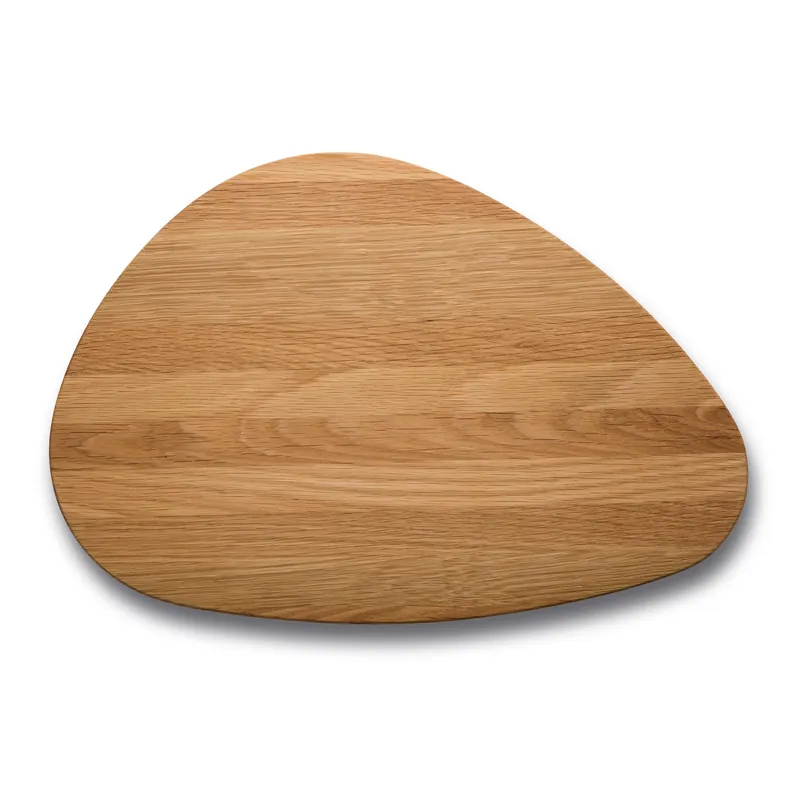 Worldwide Shipping Pebble cutting board 44 cm, oak