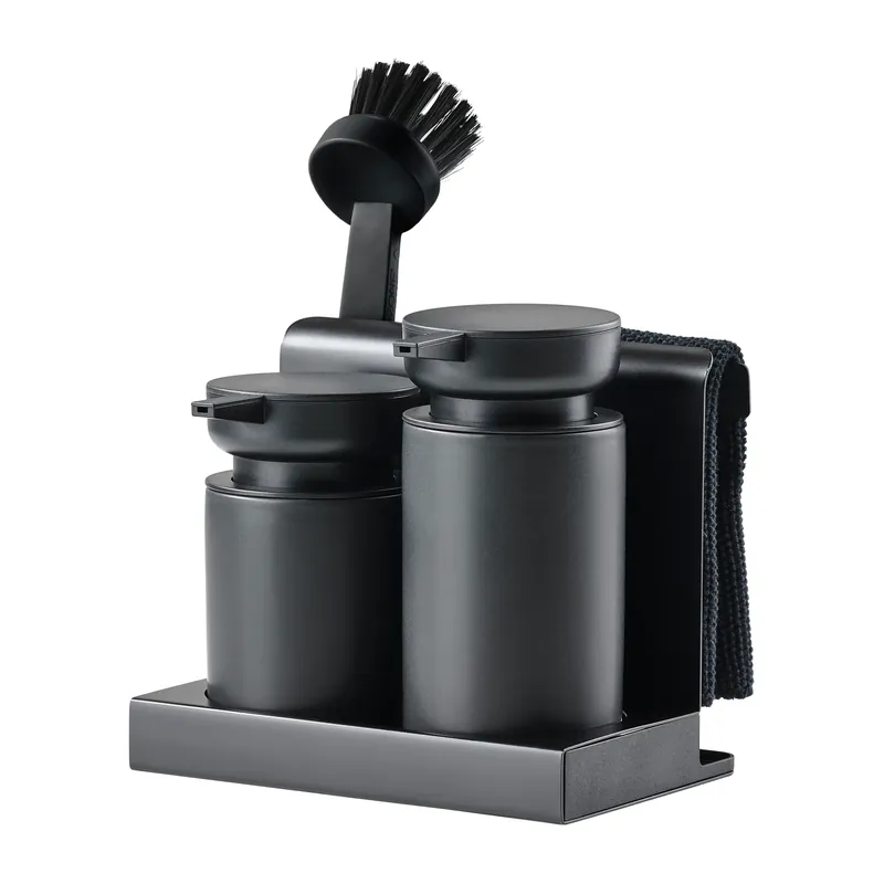 Diish sink organiser 5 pieces, Warm grey Next Day Delivery