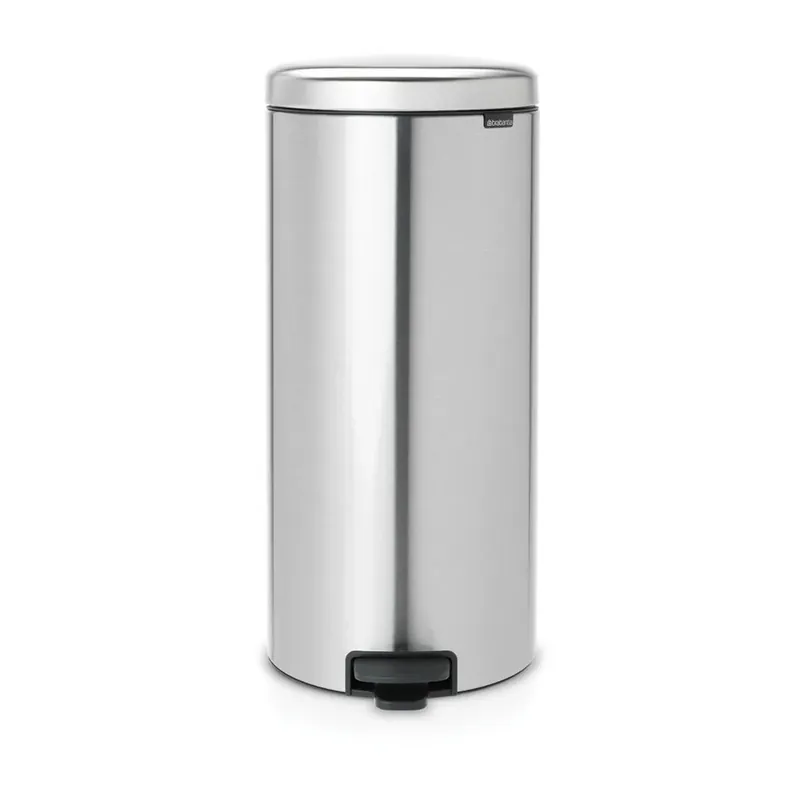 New Icon pedal bin 30 liter, platinum Discount