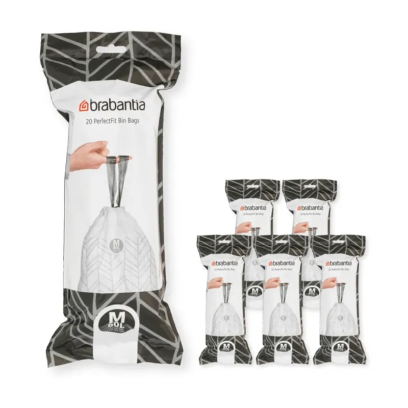 Brabantia PerfectFit bin bags 120 bags, Model L. 40-45 L Bargain