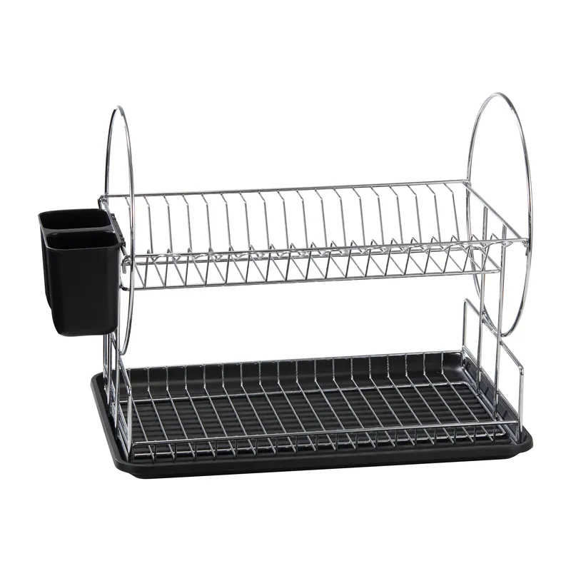 Premium Disa dish rack 2 plan 32x47 cm, Chromed Iron