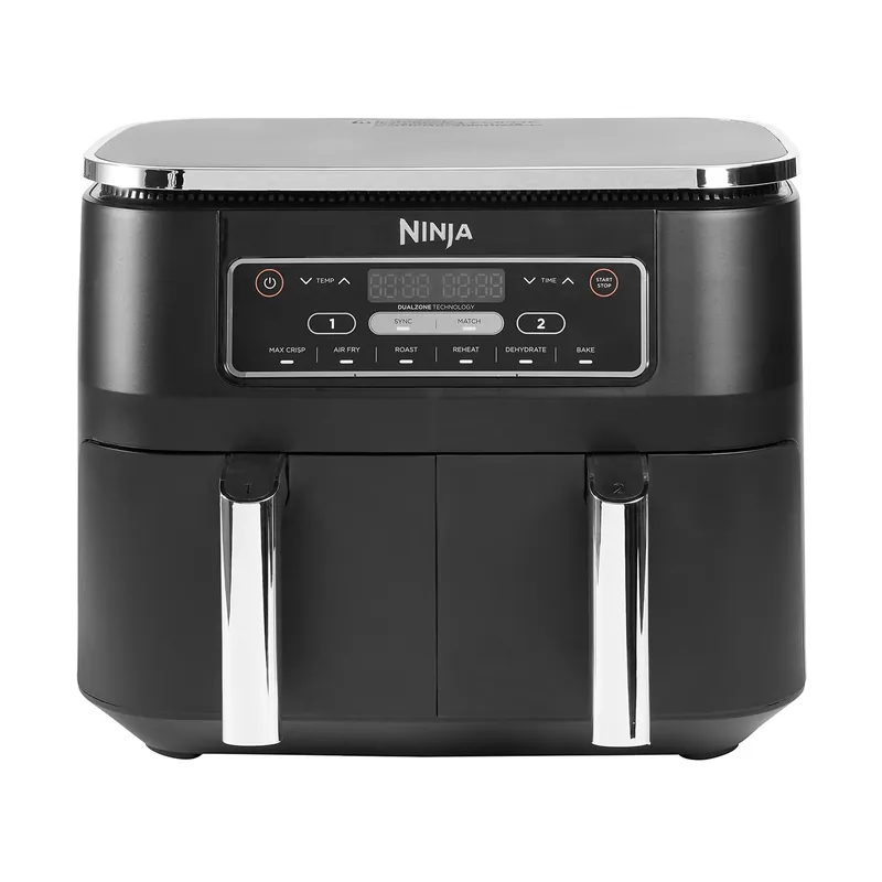 Ninja Foodi AF300 Air Fryer Dual Zone 7.6 L, Black Super Sale