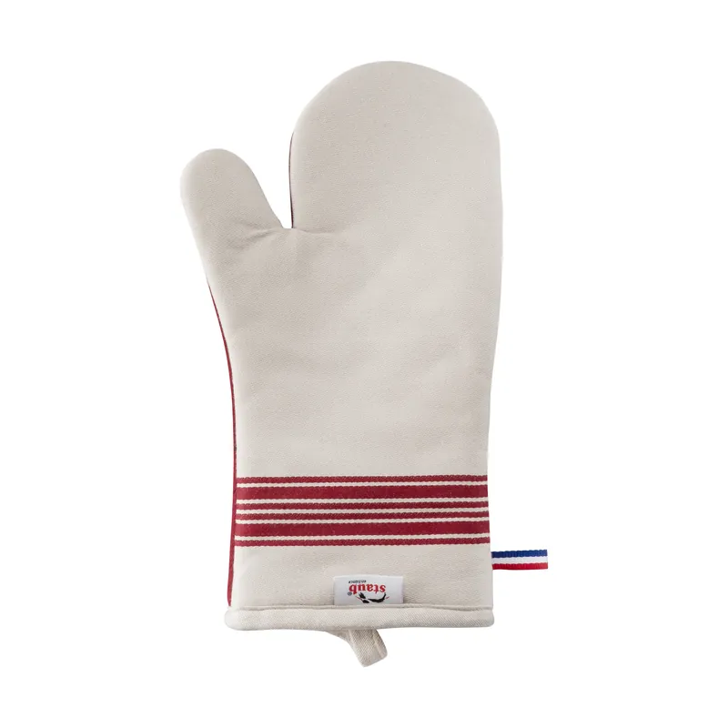 Cheap Staub oven mitt 2-pack cotton, Cherry-beige