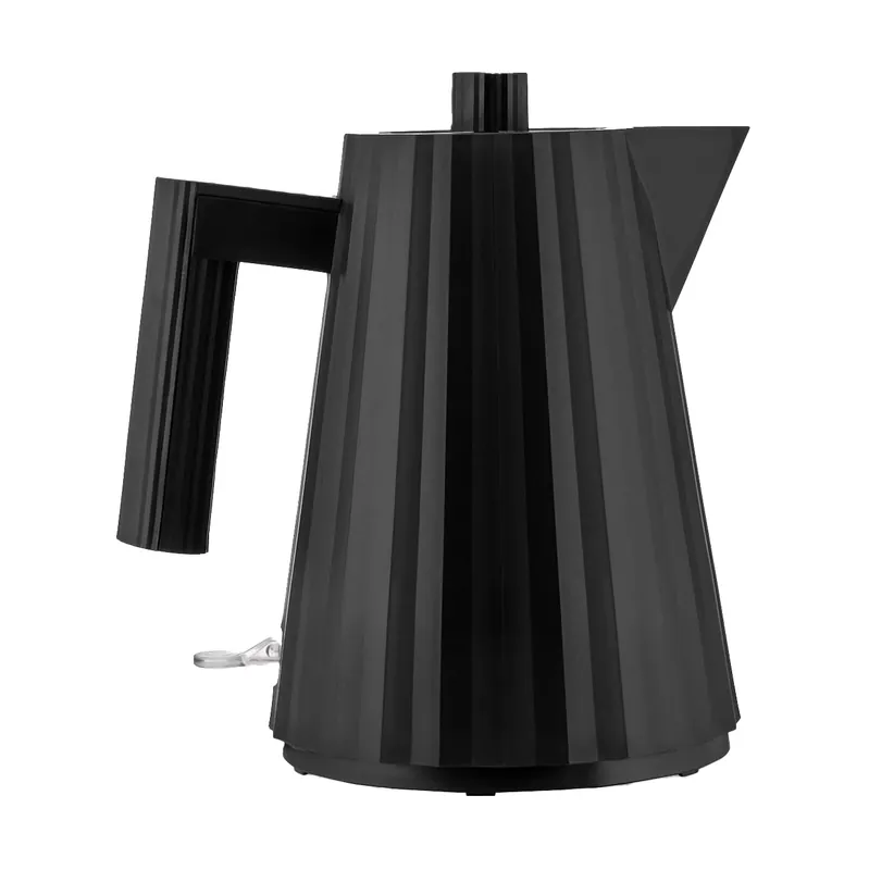 Time-Limited Plissé water kettle 1 l, Black