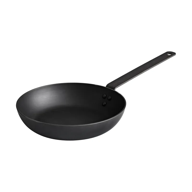Budget Satake carbon steel frying pan 3mm, 28 cm