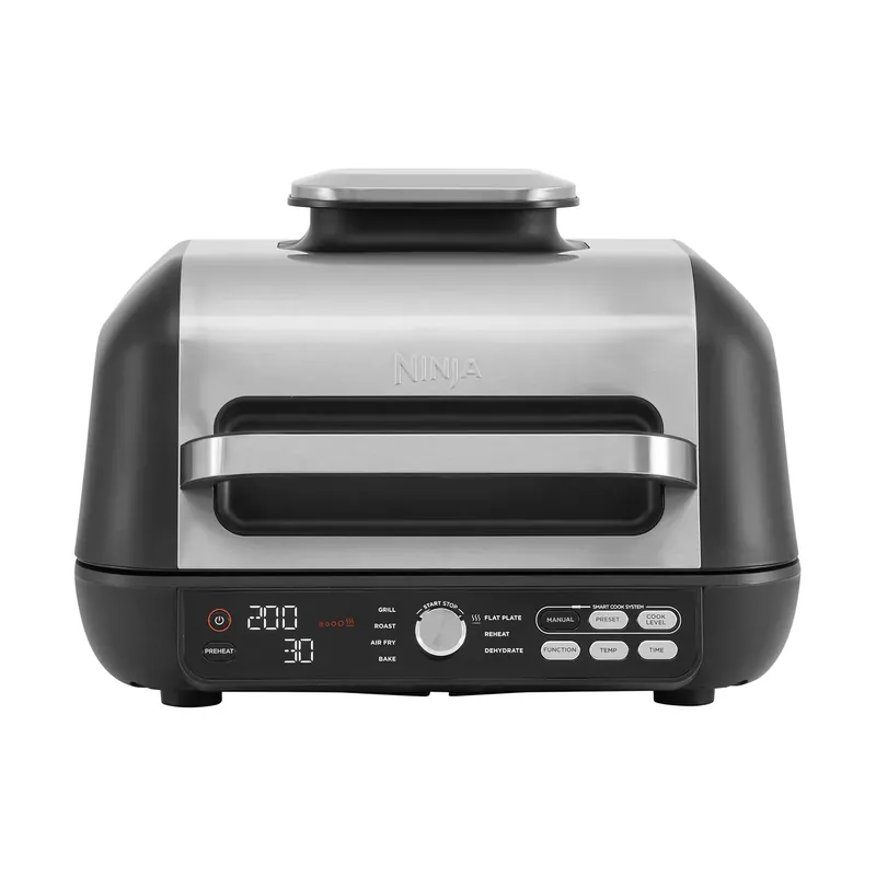 Get Yours Ninja Foodi Pro AG651 electric grill & air fryer 7-in-1, Black