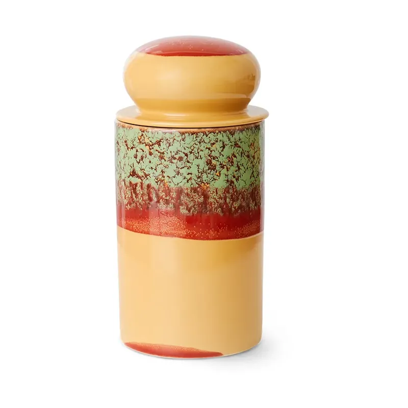 Save Now 70s ceramics storage jar Ø11x22.5 cm, Cove