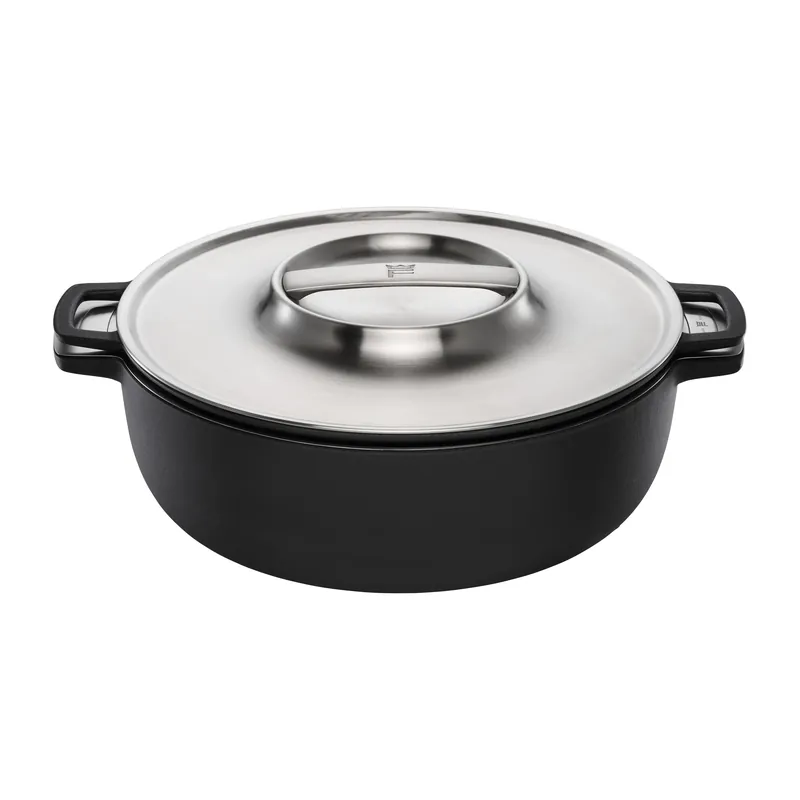 Buy Today Norden Grill Chef casserole cast iron-stainless steel, Ø30 cm