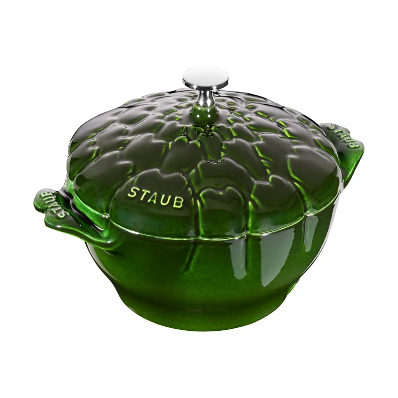 Staub La Cocotte pot artichoke 3 L, Basil green Same Day Shipping