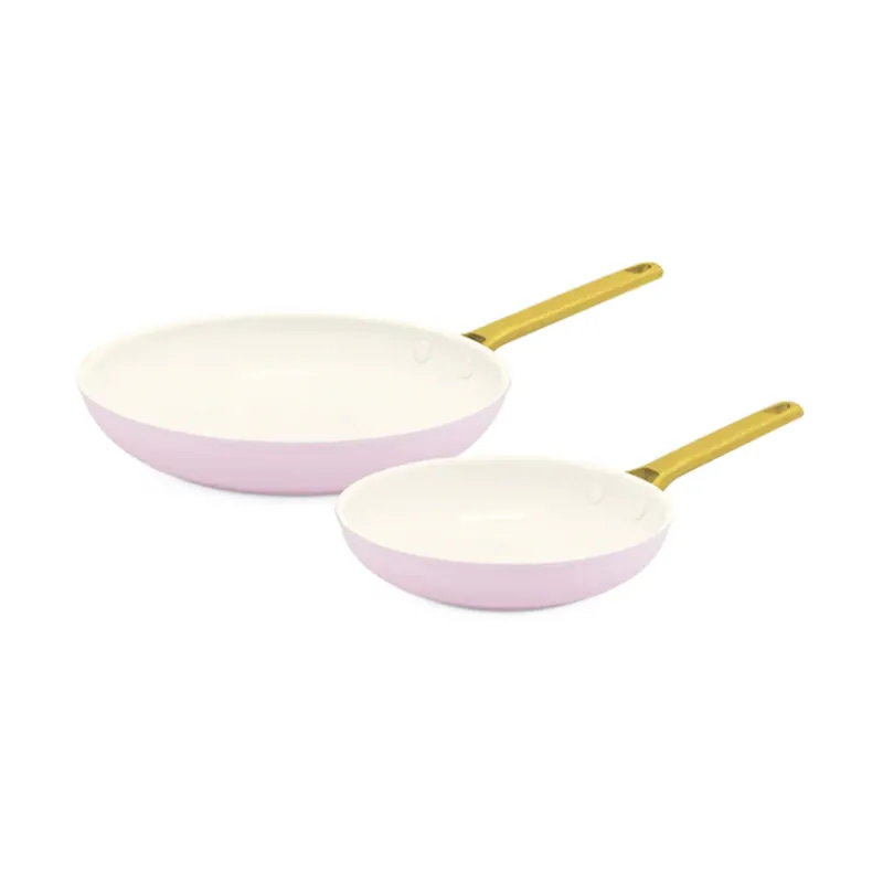 Buy Direct Padova frying pan set 20 + 26 cm, Blush pink