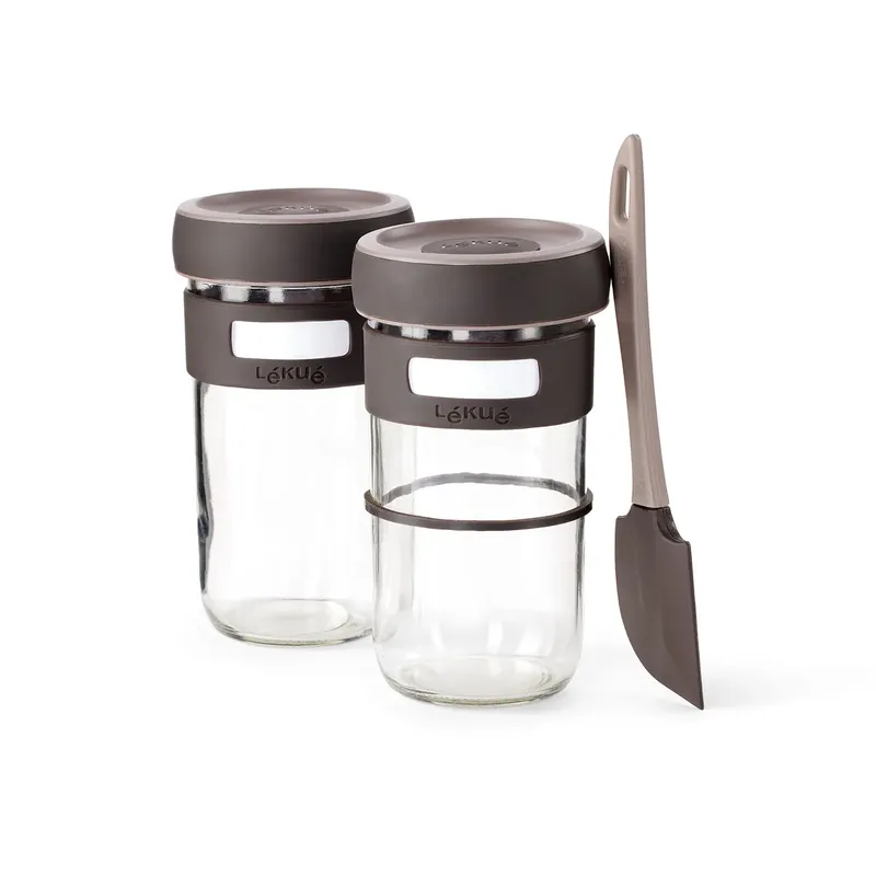 Lékué sourdough starter kit 3 pieces, Brown Best Price