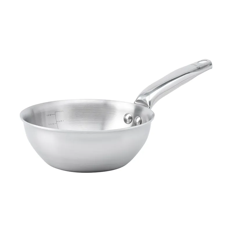 Exclusive Offer Alchimy rounded sauté pan stainless steel, Ø16 cm