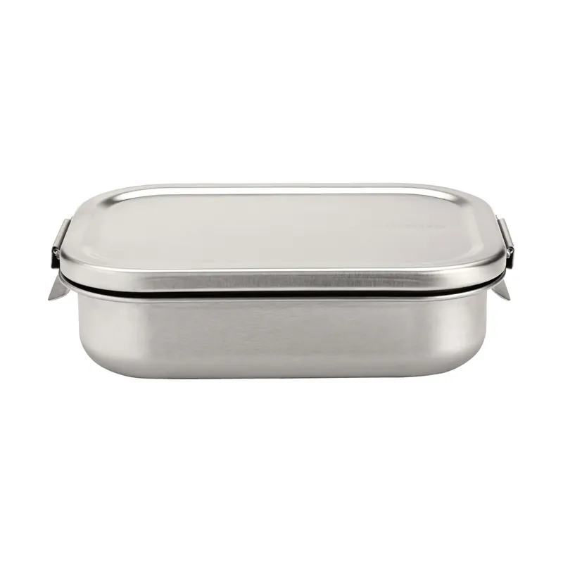 Make & Take lunch box steel medium, Matte stainless steel Low Price