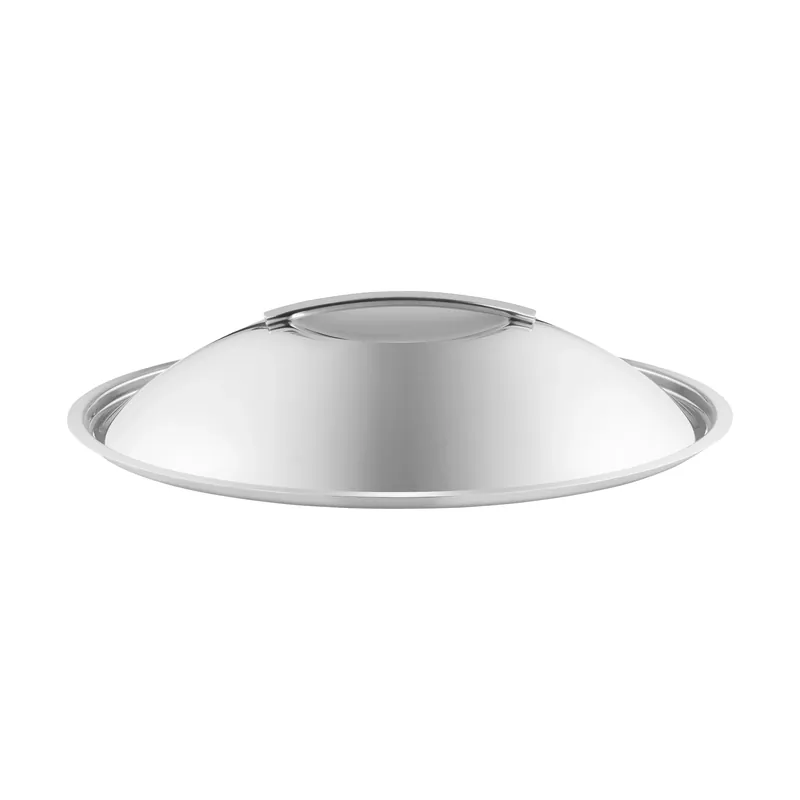 Eva Trio curved lid recycled stainless steel, Ø20 cm Top Pick
