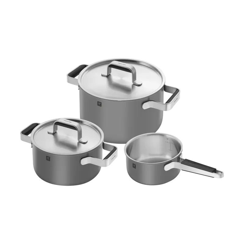 Luxury Zwilling Pure saucepan set 5 pieces, Ivory