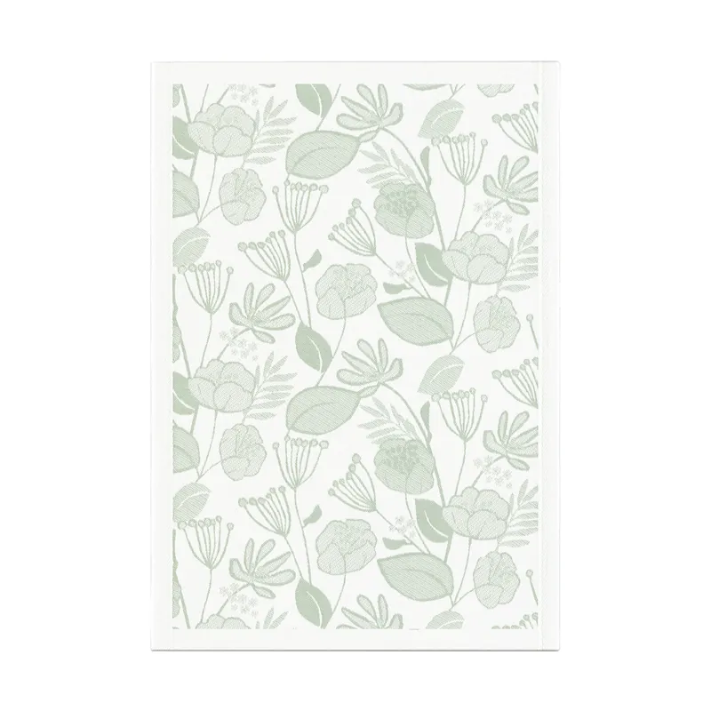 Grönska kitchen towel 35x50 cm, Green-white Worldwide Shipping