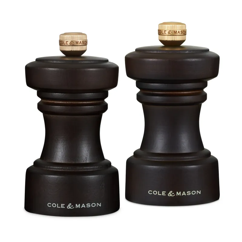 Final Sale Hoxton salt and pepper grinder set 10 cm, Chocolate